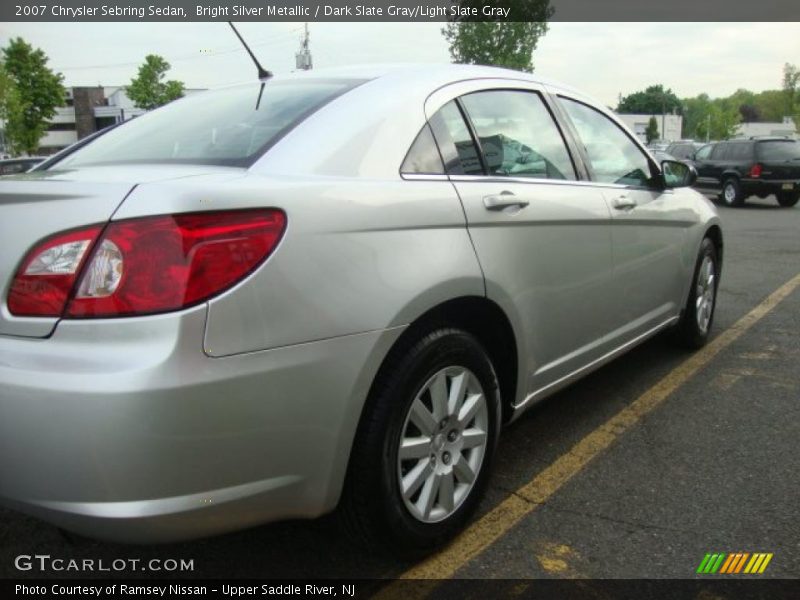 Bright Silver Metallic / Dark Slate Gray/Light Slate Gray 2007 Chrysler Sebring Sedan