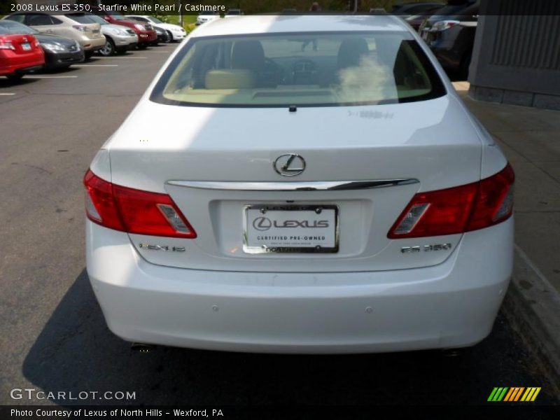 Starfire White Pearl / Cashmere 2008 Lexus ES 350