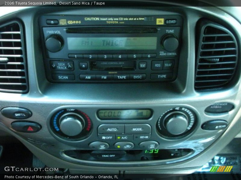 Desert Sand Mica / Taupe 2006 Toyota Sequoia Limited
