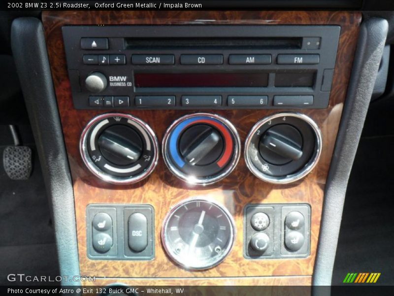 Controls of 2002 Z3 2.5i Roadster