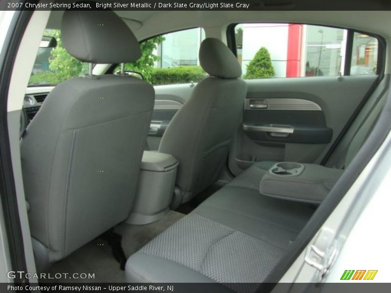 Bright Silver Metallic / Dark Slate Gray/Light Slate Gray 2007 Chrysler Sebring Sedan