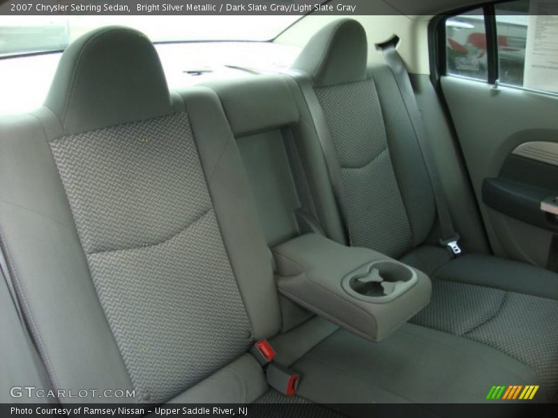 Bright Silver Metallic / Dark Slate Gray/Light Slate Gray 2007 Chrysler Sebring Sedan