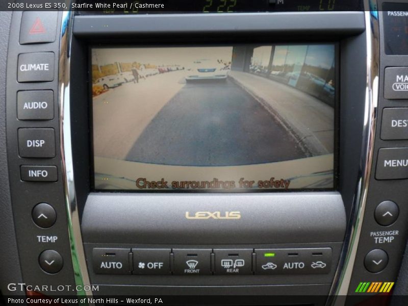 Starfire White Pearl / Cashmere 2008 Lexus ES 350