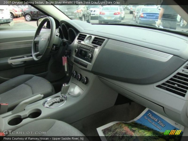 Bright Silver Metallic / Dark Slate Gray/Light Slate Gray 2007 Chrysler Sebring Sedan