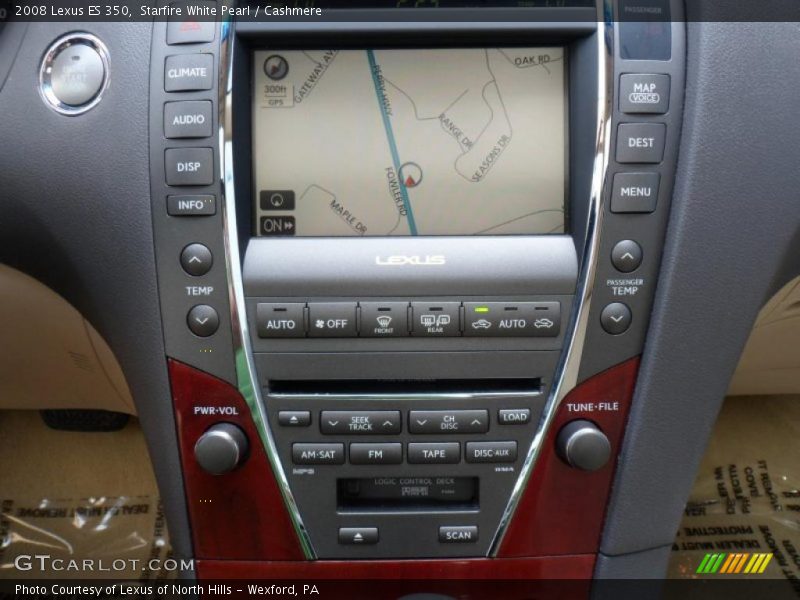 Starfire White Pearl / Cashmere 2008 Lexus ES 350