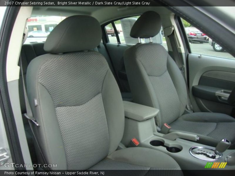 Bright Silver Metallic / Dark Slate Gray/Light Slate Gray 2007 Chrysler Sebring Sedan