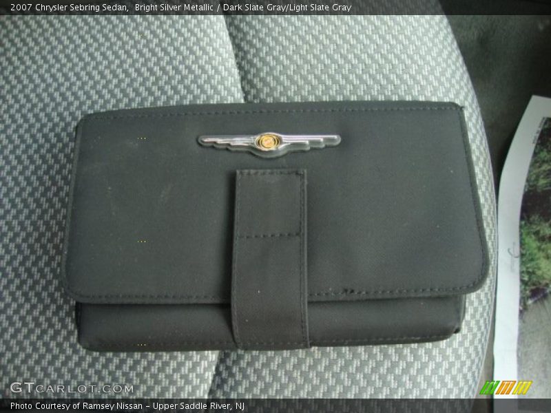Bright Silver Metallic / Dark Slate Gray/Light Slate Gray 2007 Chrysler Sebring Sedan