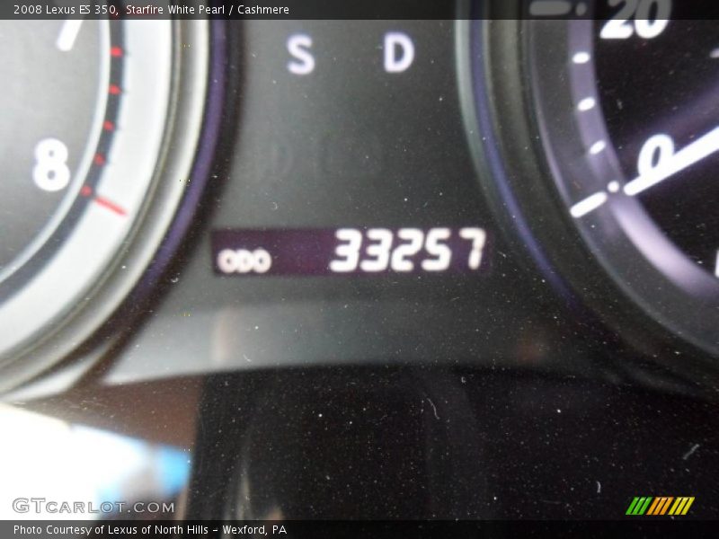 Starfire White Pearl / Cashmere 2008 Lexus ES 350