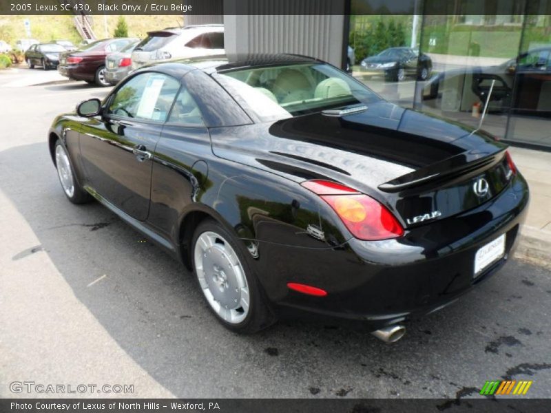  2005 SC 430 Black Onyx