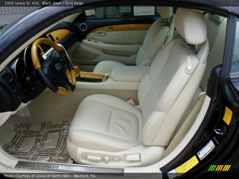  2005 SC 430 Ecru Beige Interior