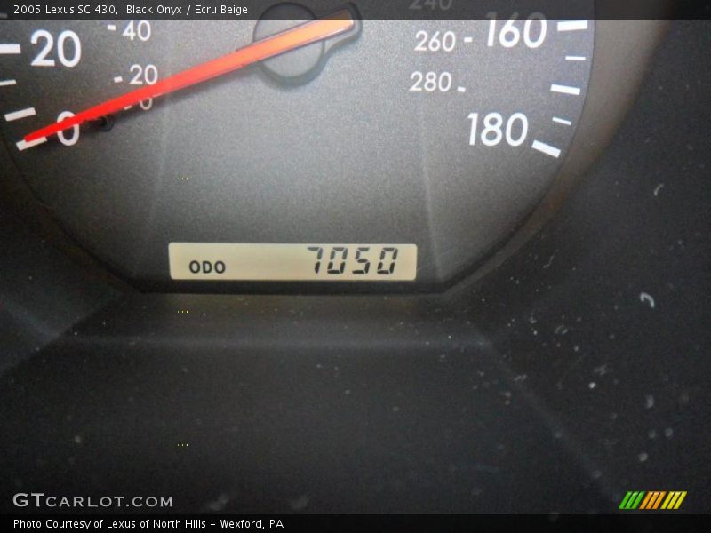 Black Onyx / Ecru Beige 2005 Lexus SC 430