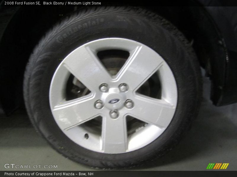 Black Ebony / Medium Light Stone 2008 Ford Fusion SE