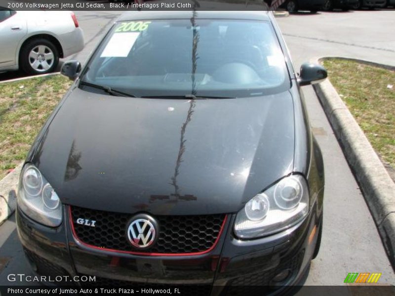 Black / Interlagos Plaid Cloth 2006 Volkswagen Jetta GLI Sedan