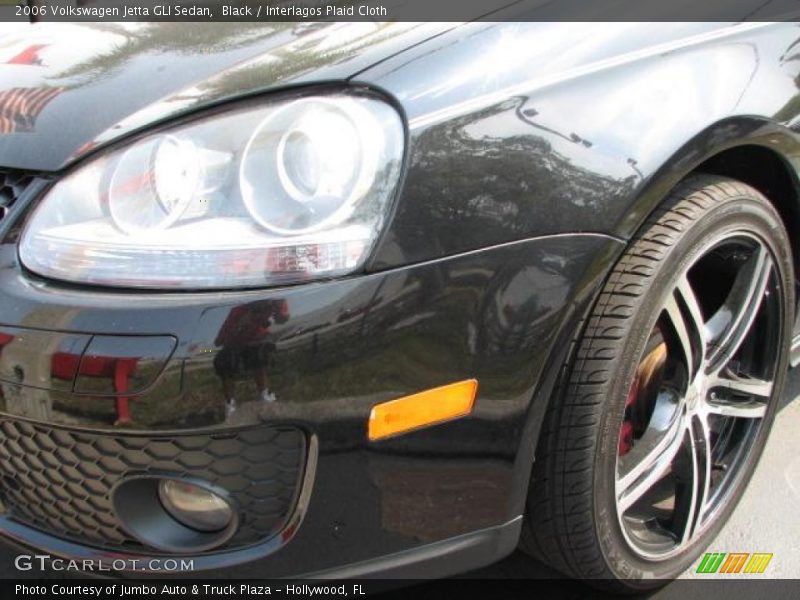 Black / Interlagos Plaid Cloth 2006 Volkswagen Jetta GLI Sedan