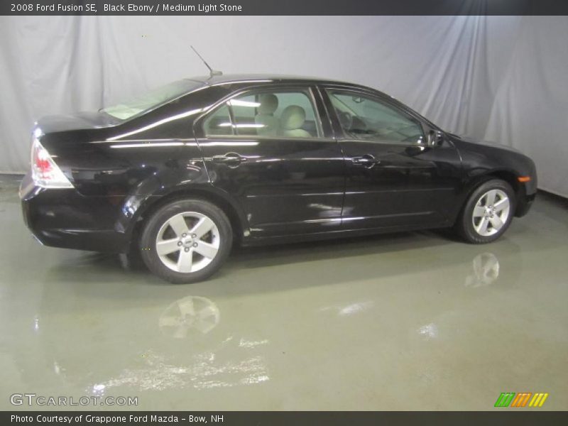 Black Ebony / Medium Light Stone 2008 Ford Fusion SE