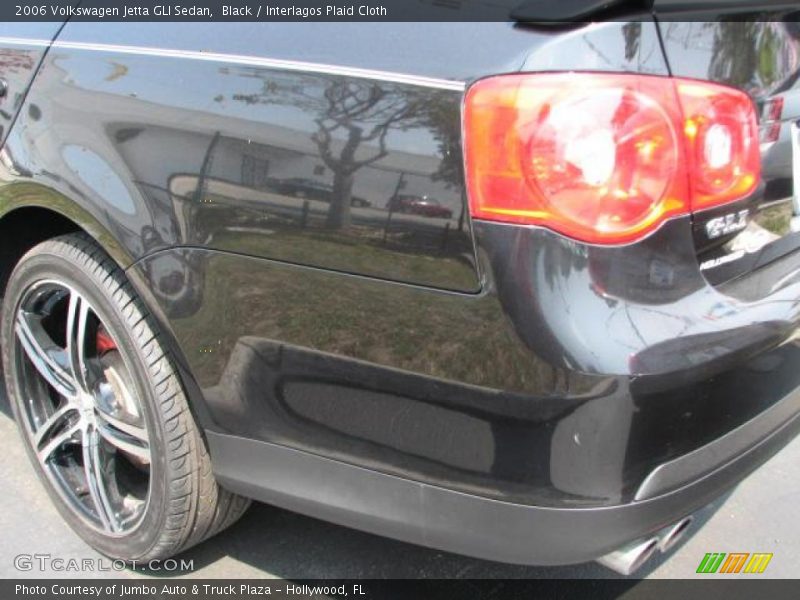 Black / Interlagos Plaid Cloth 2006 Volkswagen Jetta GLI Sedan