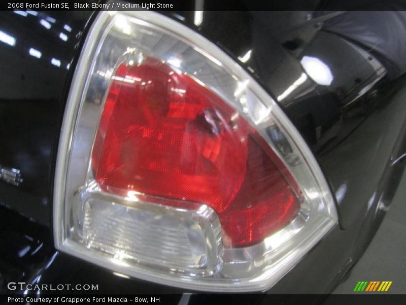 Black Ebony / Medium Light Stone 2008 Ford Fusion SE