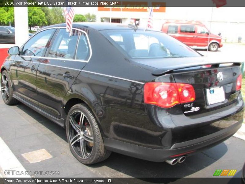 Black / Interlagos Plaid Cloth 2006 Volkswagen Jetta GLI Sedan