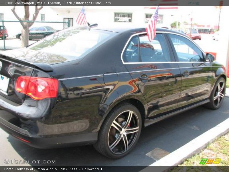 Black / Interlagos Plaid Cloth 2006 Volkswagen Jetta GLI Sedan
