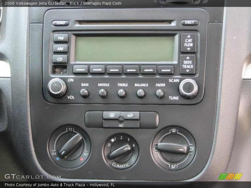 Controls of 2006 Jetta GLI Sedan