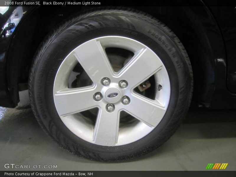 Black Ebony / Medium Light Stone 2008 Ford Fusion SE