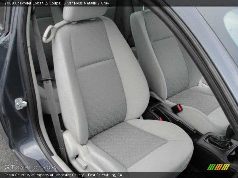 Silver Moss Metallic / Gray 2009 Chevrolet Cobalt LS Coupe