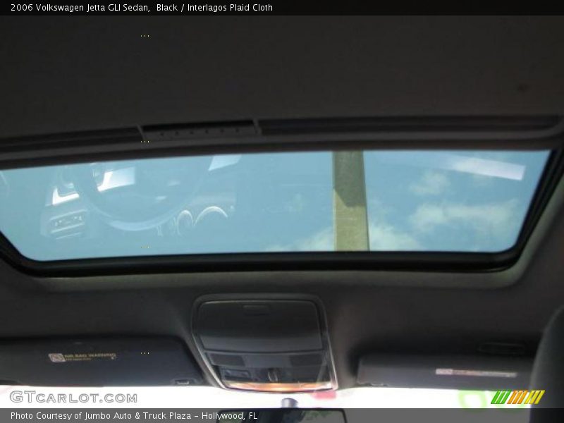 Black / Interlagos Plaid Cloth 2006 Volkswagen Jetta GLI Sedan