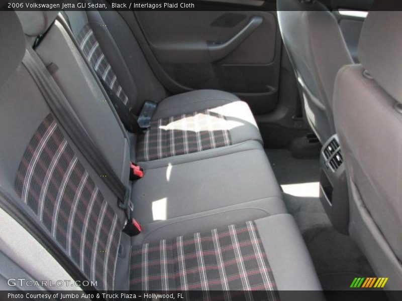  2006 Jetta GLI Sedan Interlagos Plaid Cloth Interior