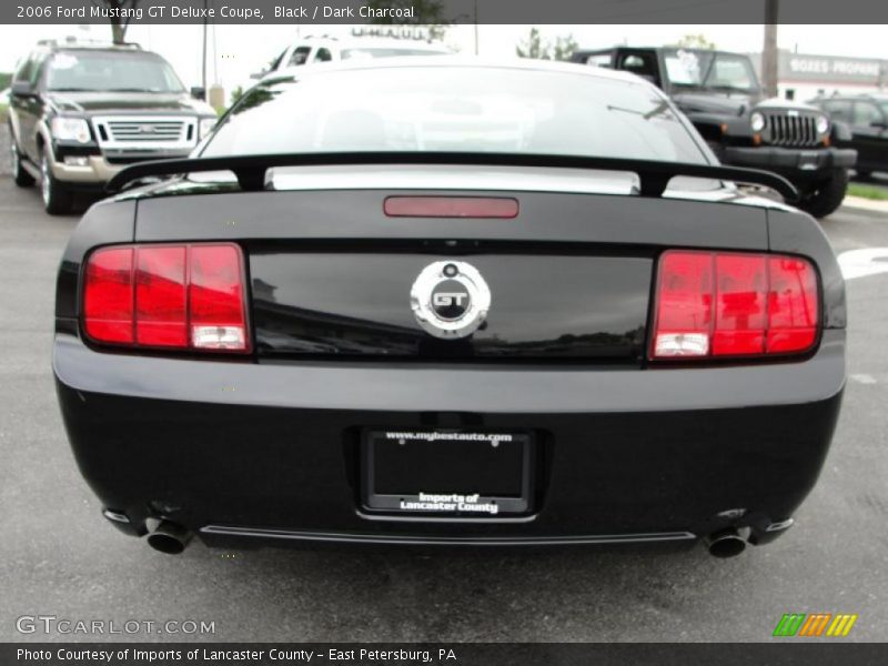 Black / Dark Charcoal 2006 Ford Mustang GT Deluxe Coupe