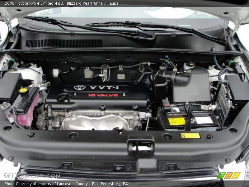 Blizzard Pearl White / Taupe 2008 Toyota RAV4 Limited 4WD