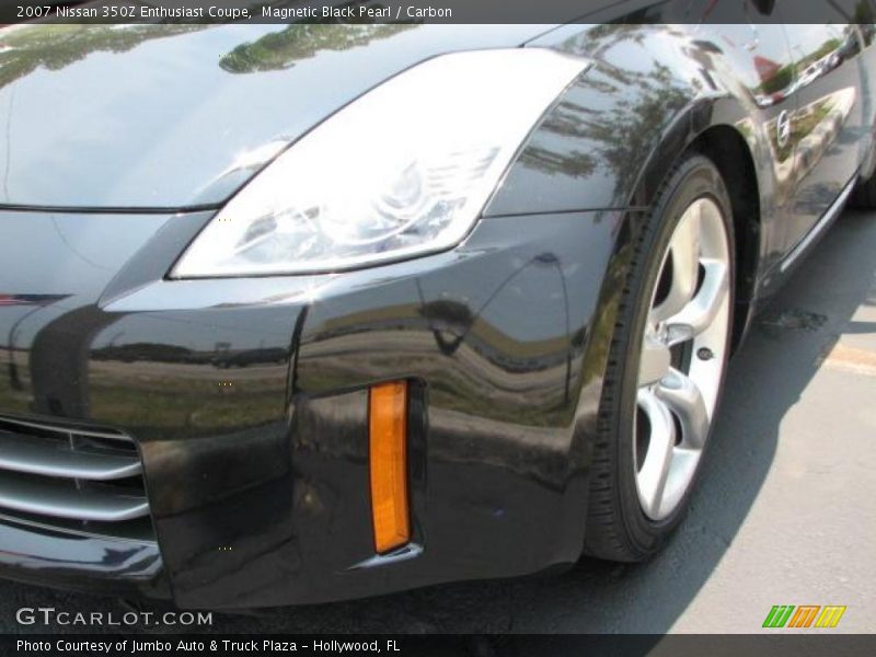 Magnetic Black Pearl / Carbon 2007 Nissan 350Z Enthusiast Coupe