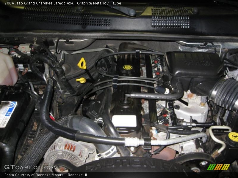 Graphite Metallic / Taupe 2004 Jeep Grand Cherokee Laredo 4x4