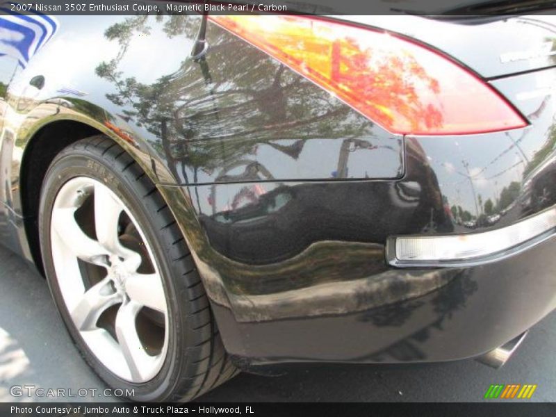 Magnetic Black Pearl / Carbon 2007 Nissan 350Z Enthusiast Coupe