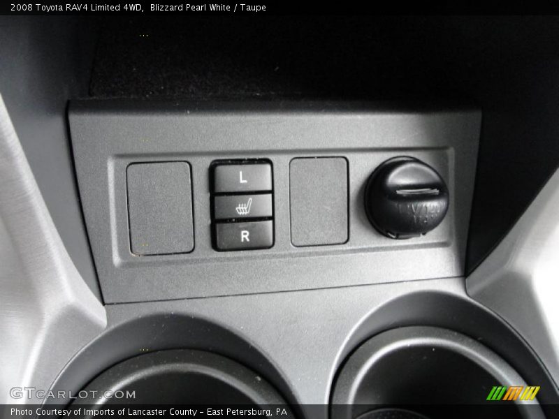 Blizzard Pearl White / Taupe 2008 Toyota RAV4 Limited 4WD