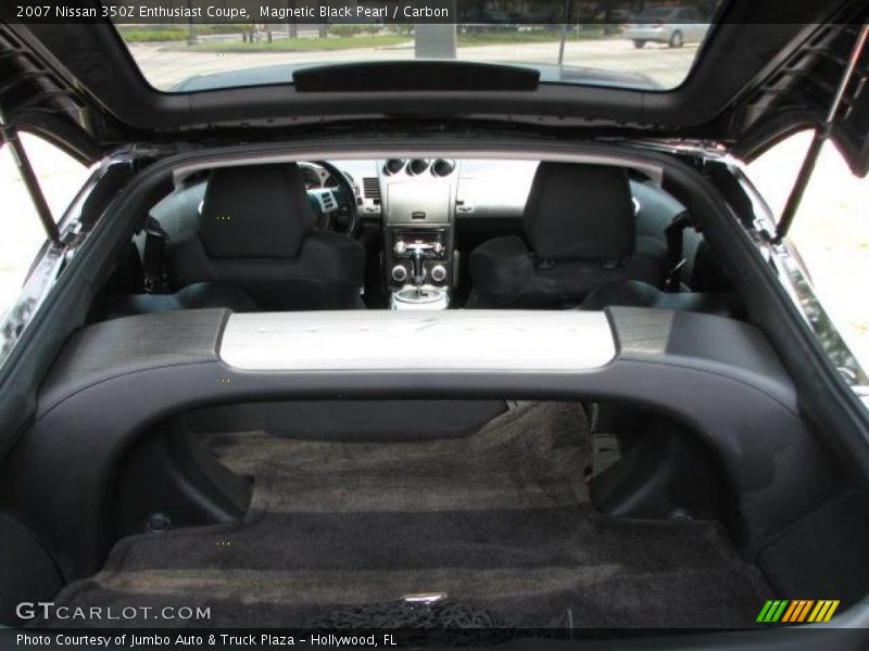 Magnetic Black Pearl / Carbon 2007 Nissan 350Z Enthusiast Coupe