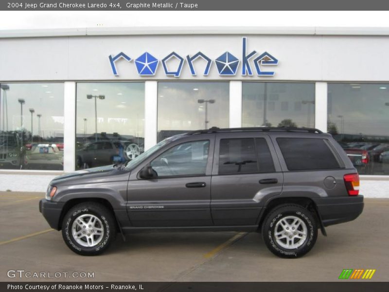 Graphite Metallic / Taupe 2004 Jeep Grand Cherokee Laredo 4x4