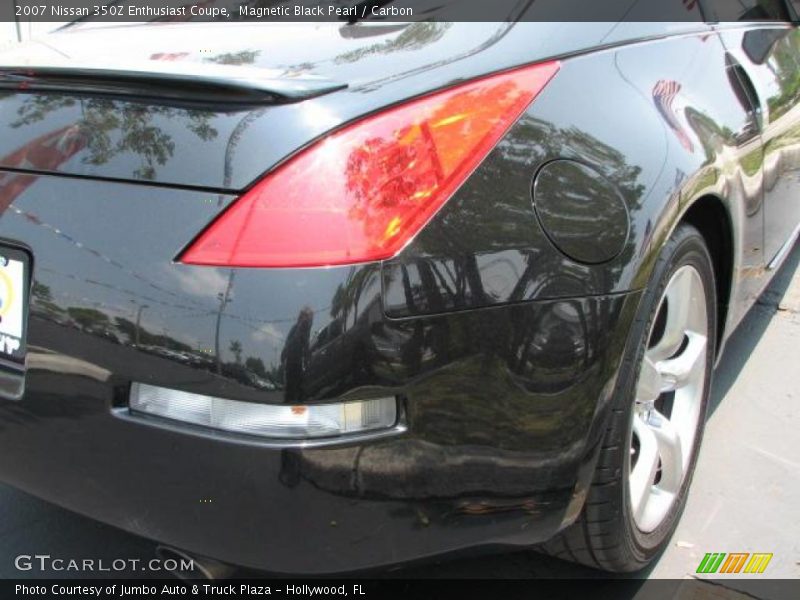 Magnetic Black Pearl / Carbon 2007 Nissan 350Z Enthusiast Coupe