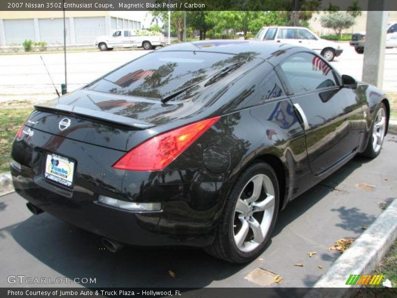 Magnetic Black Pearl / Carbon 2007 Nissan 350Z Enthusiast Coupe