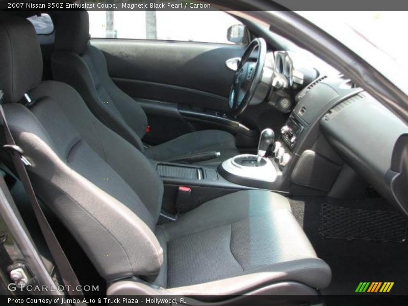 Magnetic Black Pearl / Carbon 2007 Nissan 350Z Enthusiast Coupe