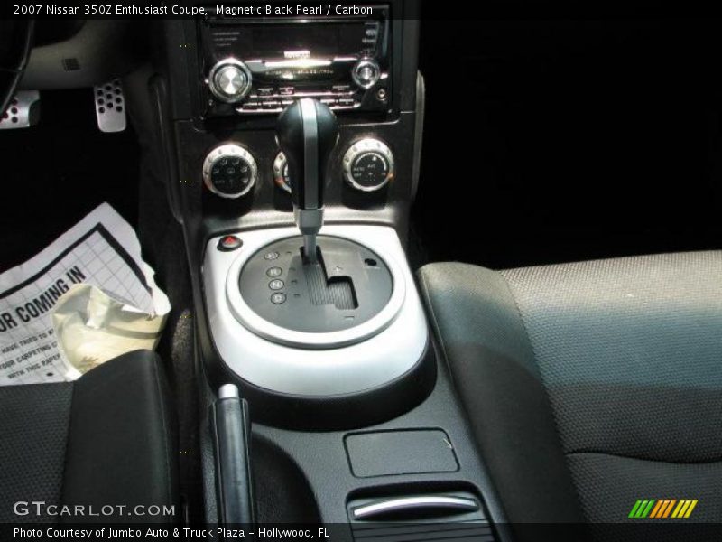 Magnetic Black Pearl / Carbon 2007 Nissan 350Z Enthusiast Coupe