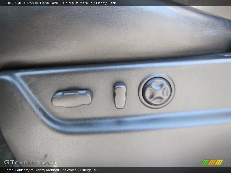 Gold Mist Metallic / Ebony Black 2007 GMC Yukon XL Denali AWD