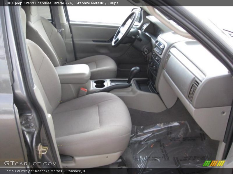 Graphite Metallic / Taupe 2004 Jeep Grand Cherokee Laredo 4x4