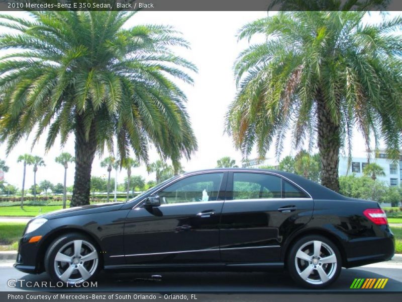 Black / Black 2010 Mercedes-Benz E 350 Sedan