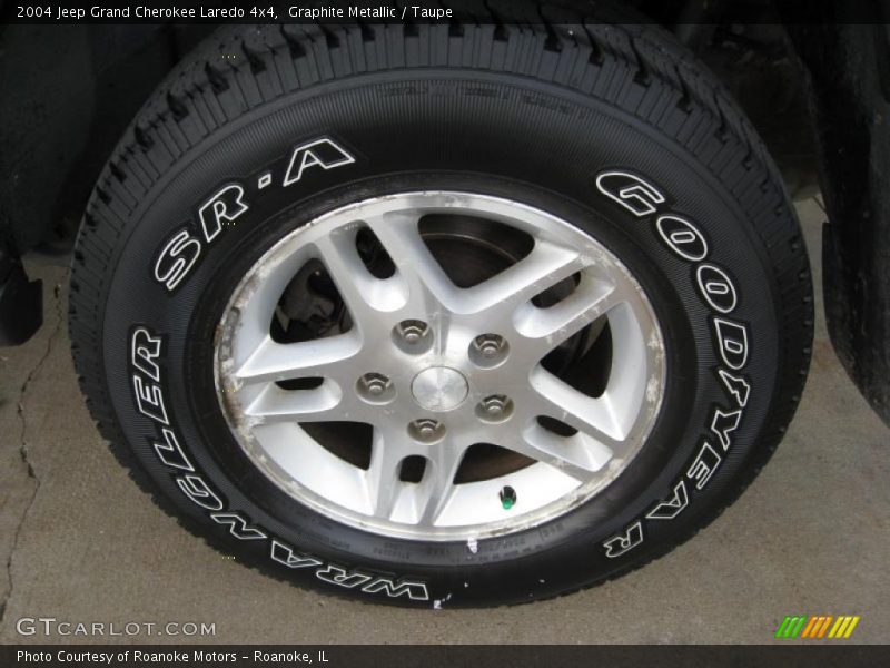 Graphite Metallic / Taupe 2004 Jeep Grand Cherokee Laredo 4x4