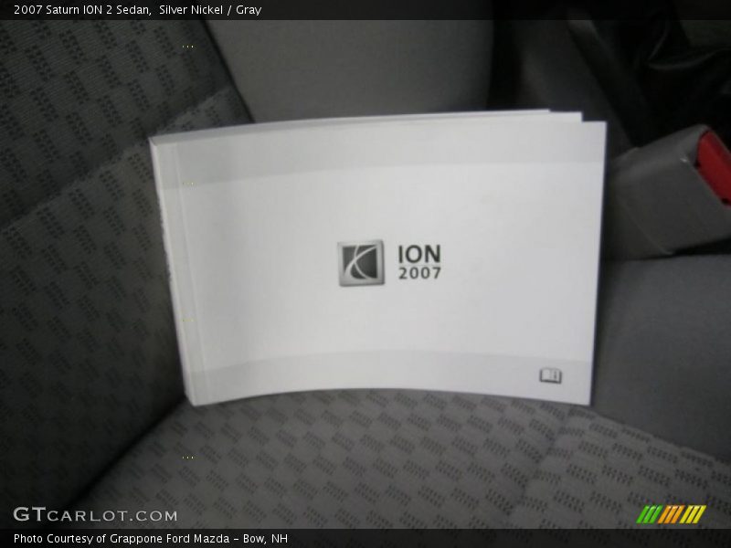 Silver Nickel / Gray 2007 Saturn ION 2 Sedan