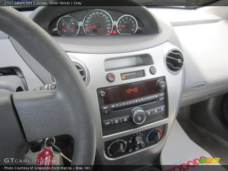 Silver Nickel / Gray 2007 Saturn ION 2 Sedan