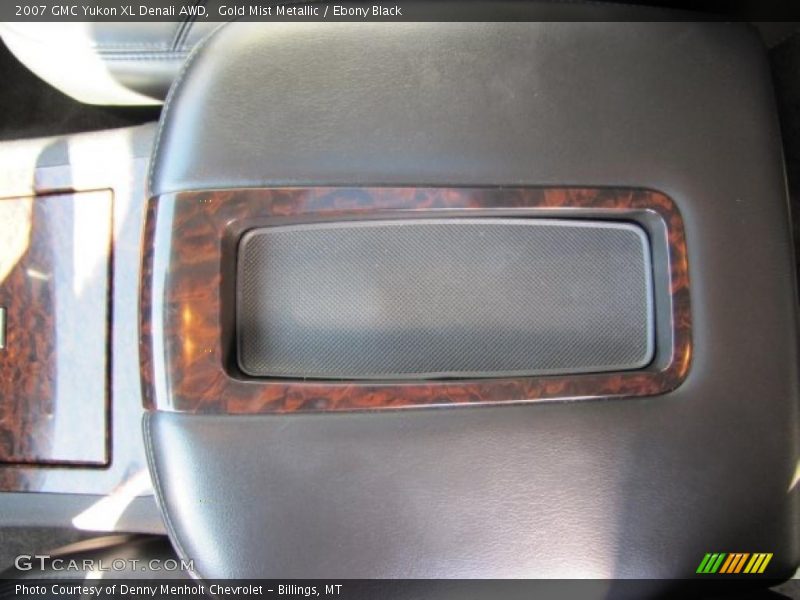 Gold Mist Metallic / Ebony Black 2007 GMC Yukon XL Denali AWD