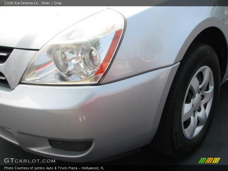 Silver / Gray 2006 Kia Sedona LX