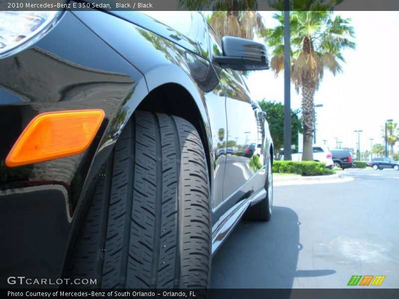 Black / Black 2010 Mercedes-Benz E 350 Sedan