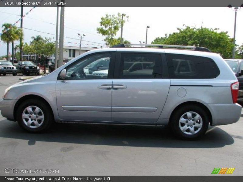 Silver / Gray 2006 Kia Sedona LX